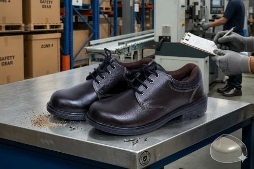 Steel Toe Leather Safety Shoes view 1
