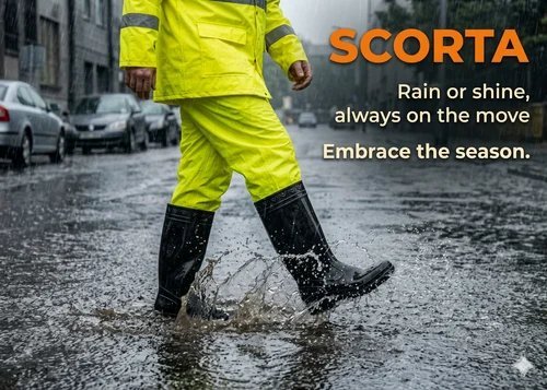 Heat Resistant Safety PVC Gumboots