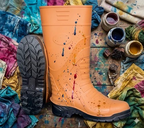 Marshall Gold Safety PVC Gumboots
