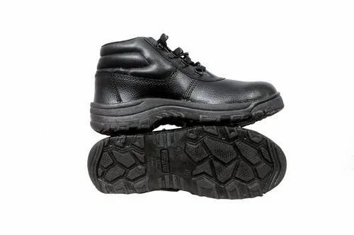 Oil Resistant PVC Steel Toe Safety Shoes
